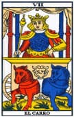 tarot de marsella El Carro